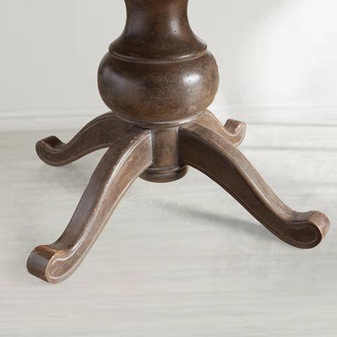 Girardi Round Wood Dining Table with BellArte Base