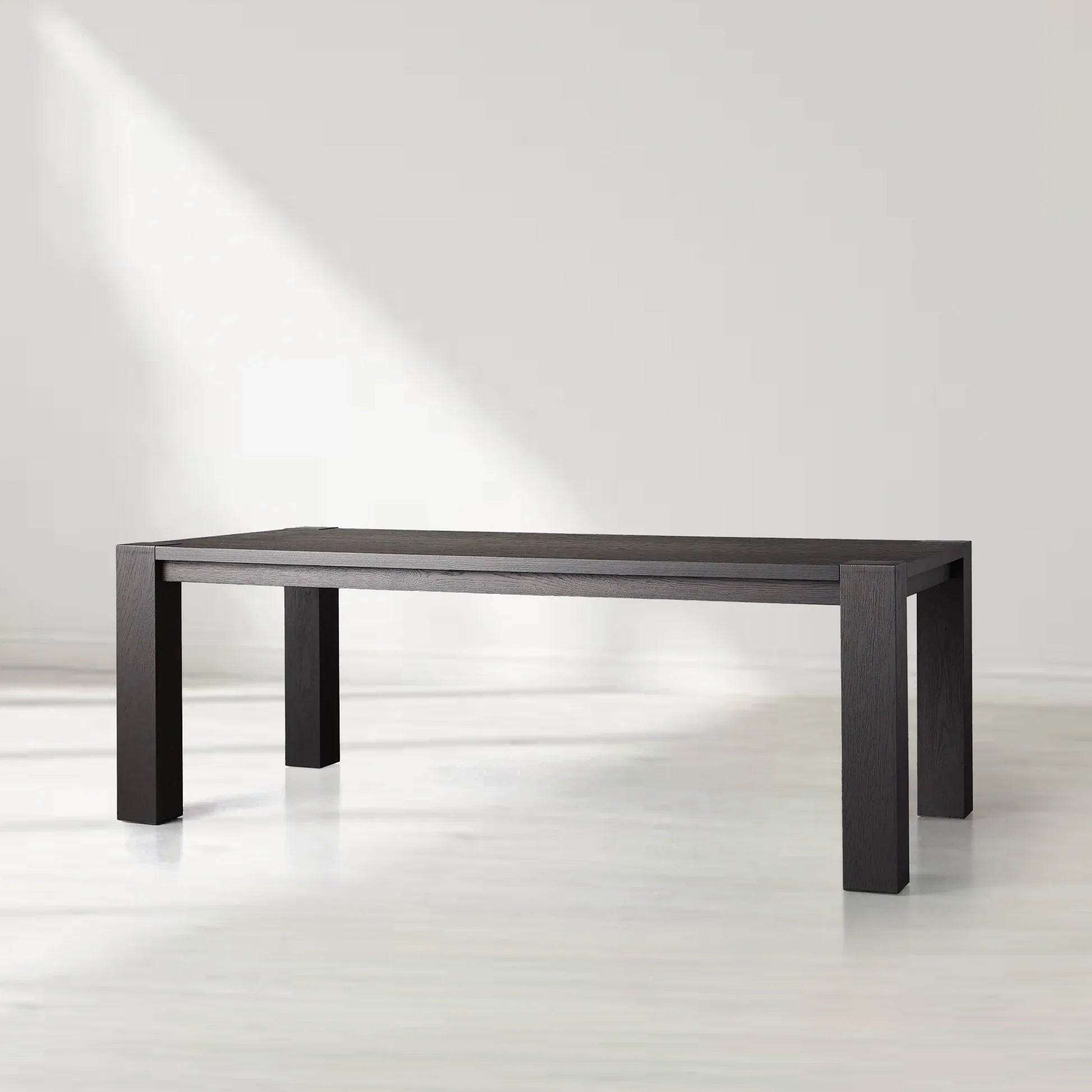 Parsons Rectangular Solid Wood Dining Table