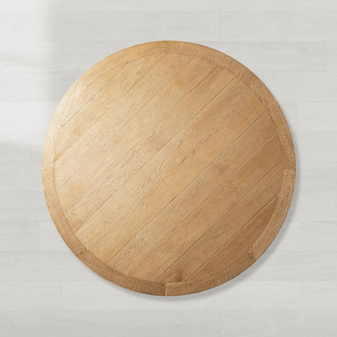 Kensington Round Solid Wood Dining Table Crafted for Classic Dining Spaces