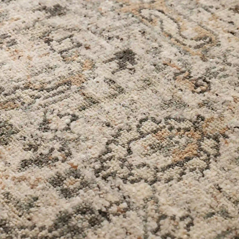 Faymynte Hand-Knotted Round Rug