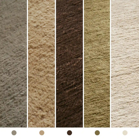 Cashmere Blend Hand-Knotted Wool Area Rug