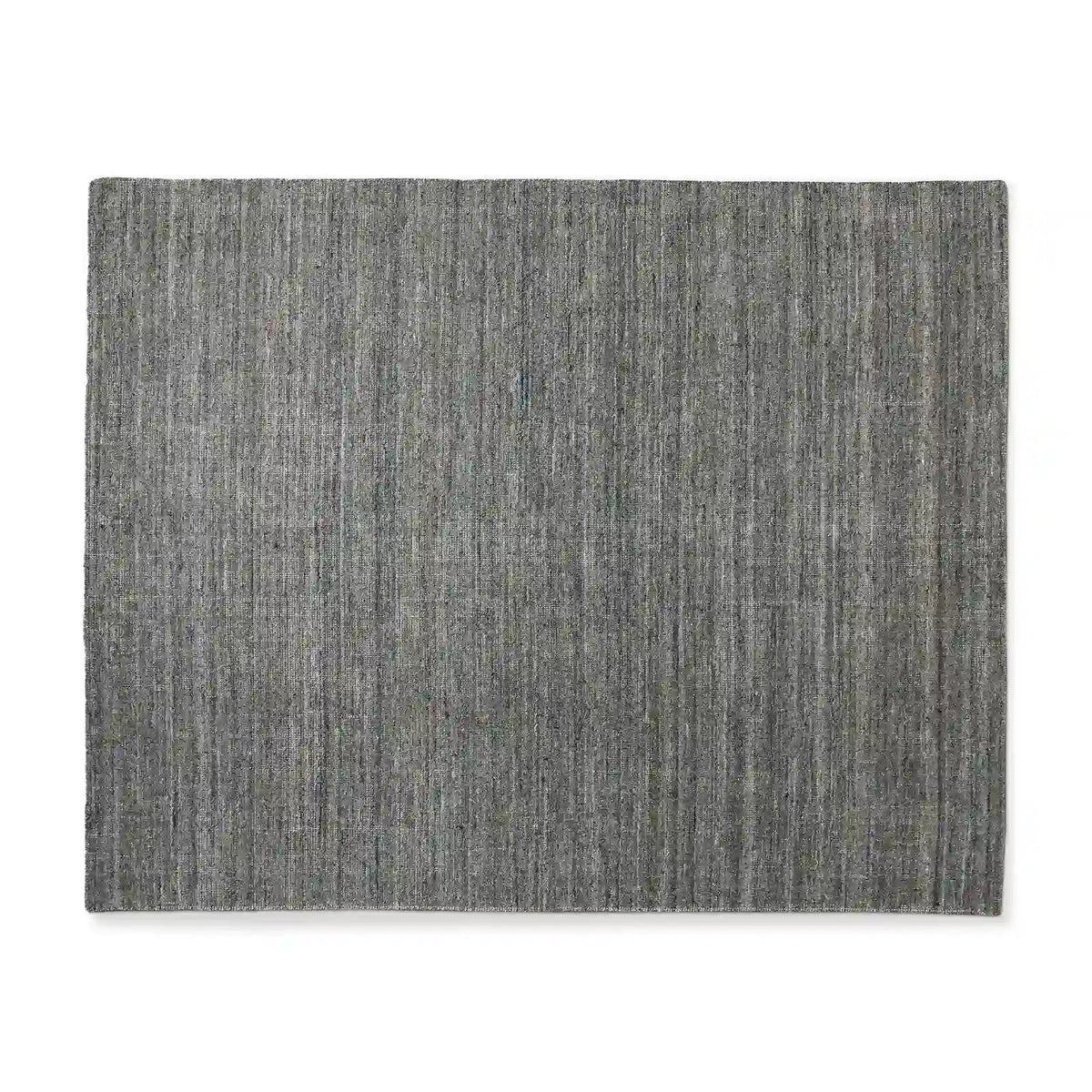 Laessyn Charcoal Hand-Knotted Wool Blend Rug