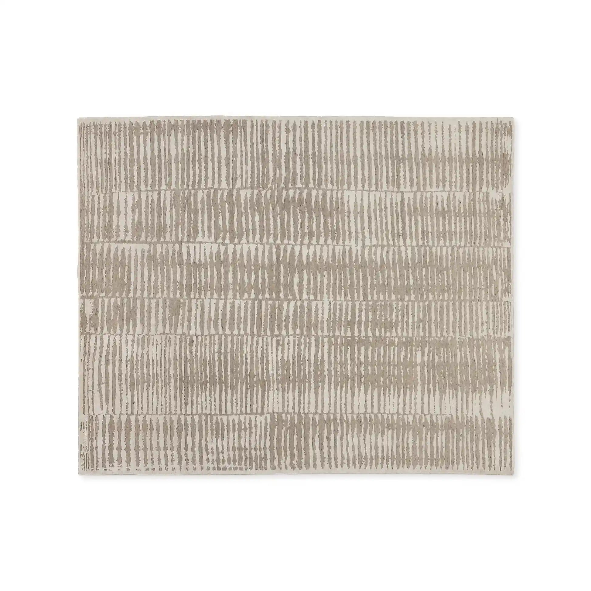 Artym Hand-Knotted Rayon Wool Area Rug