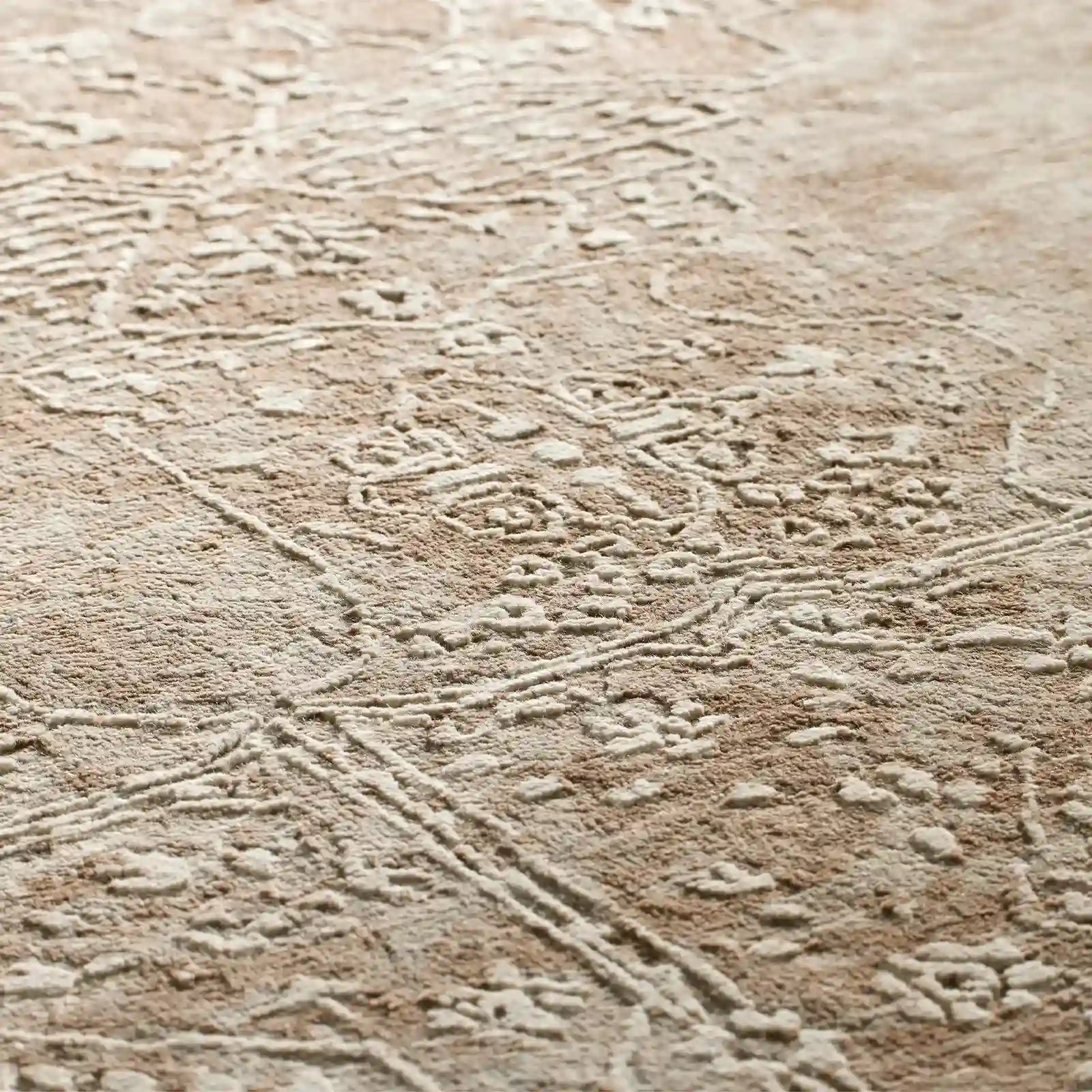 Lucira 6'x9' Hand-Knotted Brown Rug