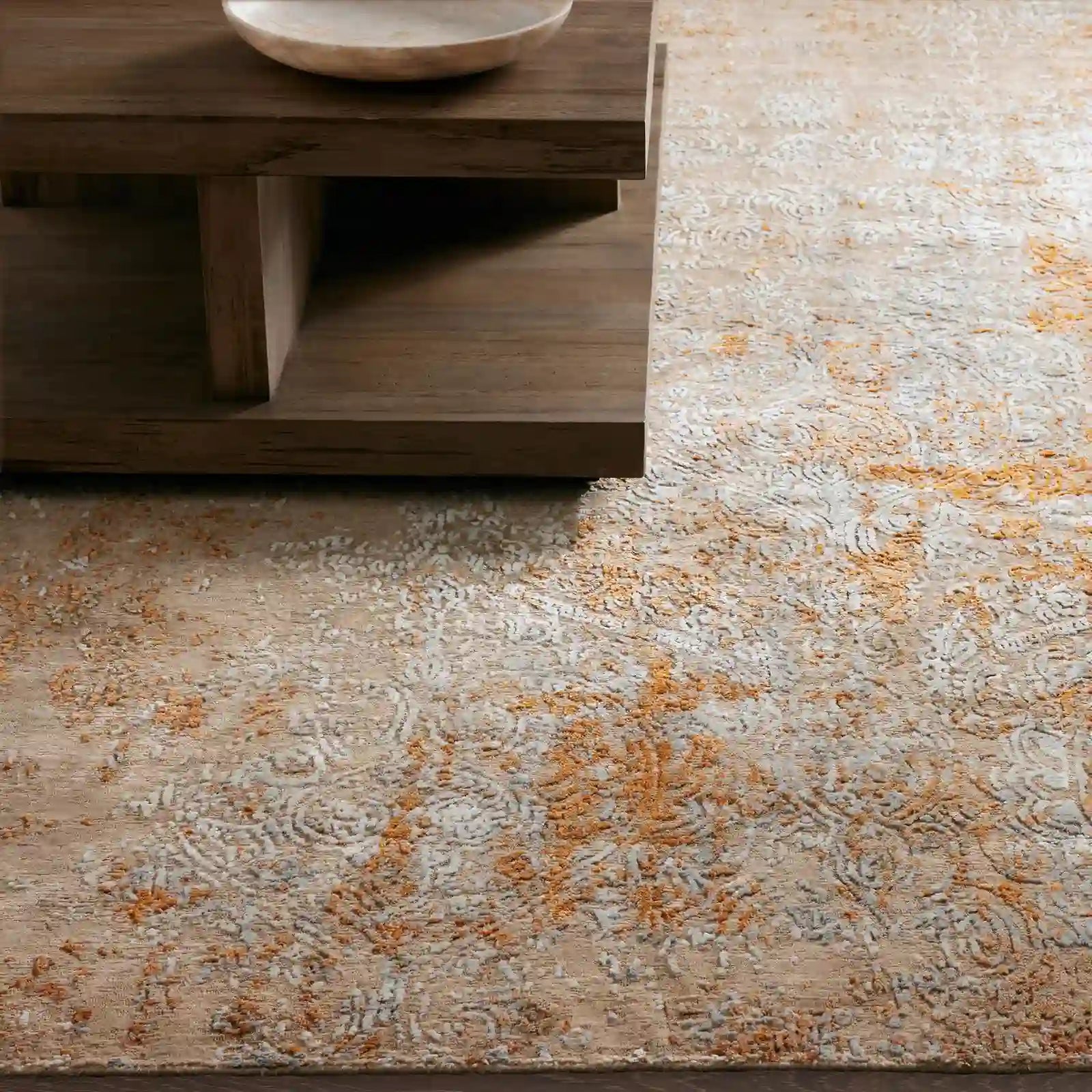 Harlowe Hand-Knotted Wool Viscose Rug