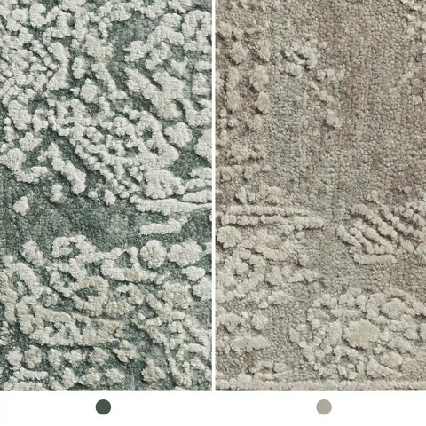 Lascarra Hand-Knotted Wool & Silk Area Rug