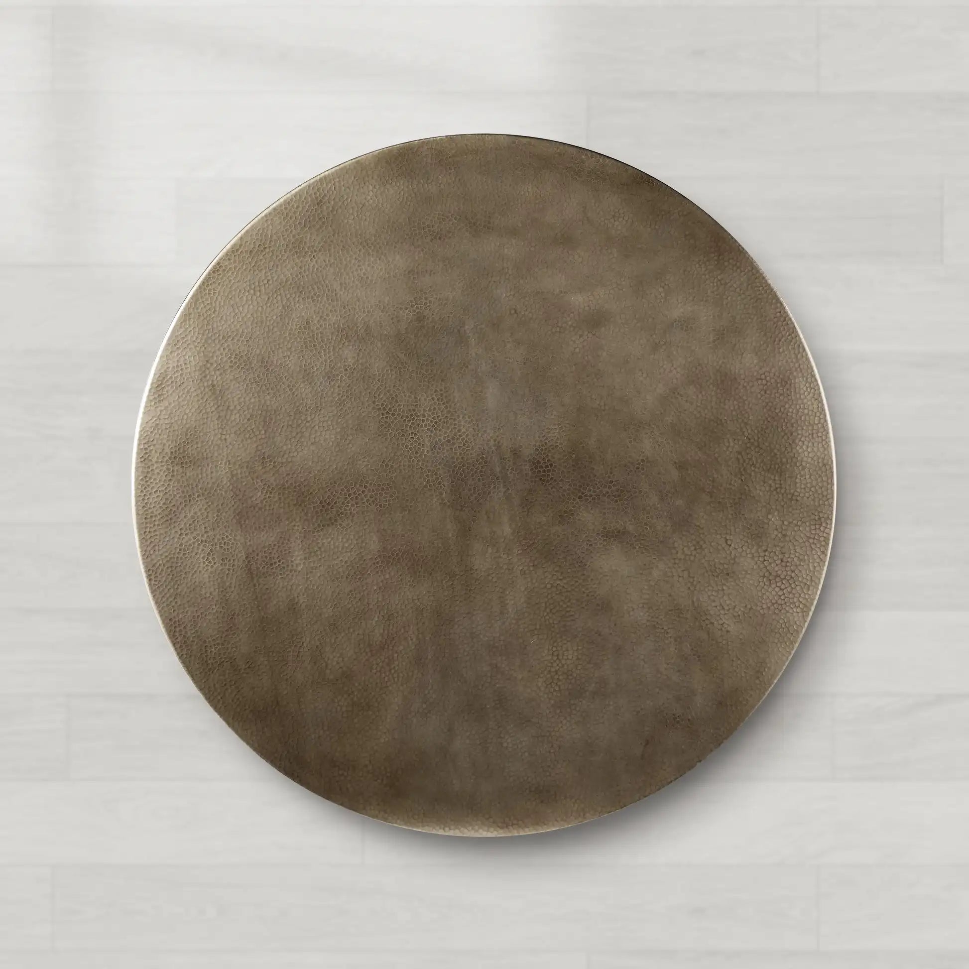Vertex Round Recycled Metal Dining Table