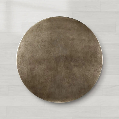 Vertex Round Recycled Metal Dining Table