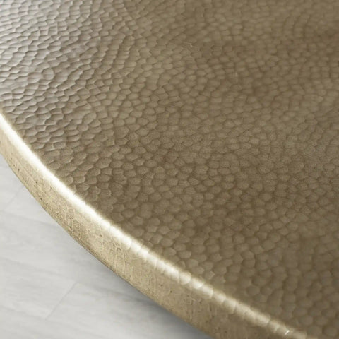 Vertex Round Recycled Metal Dining Table