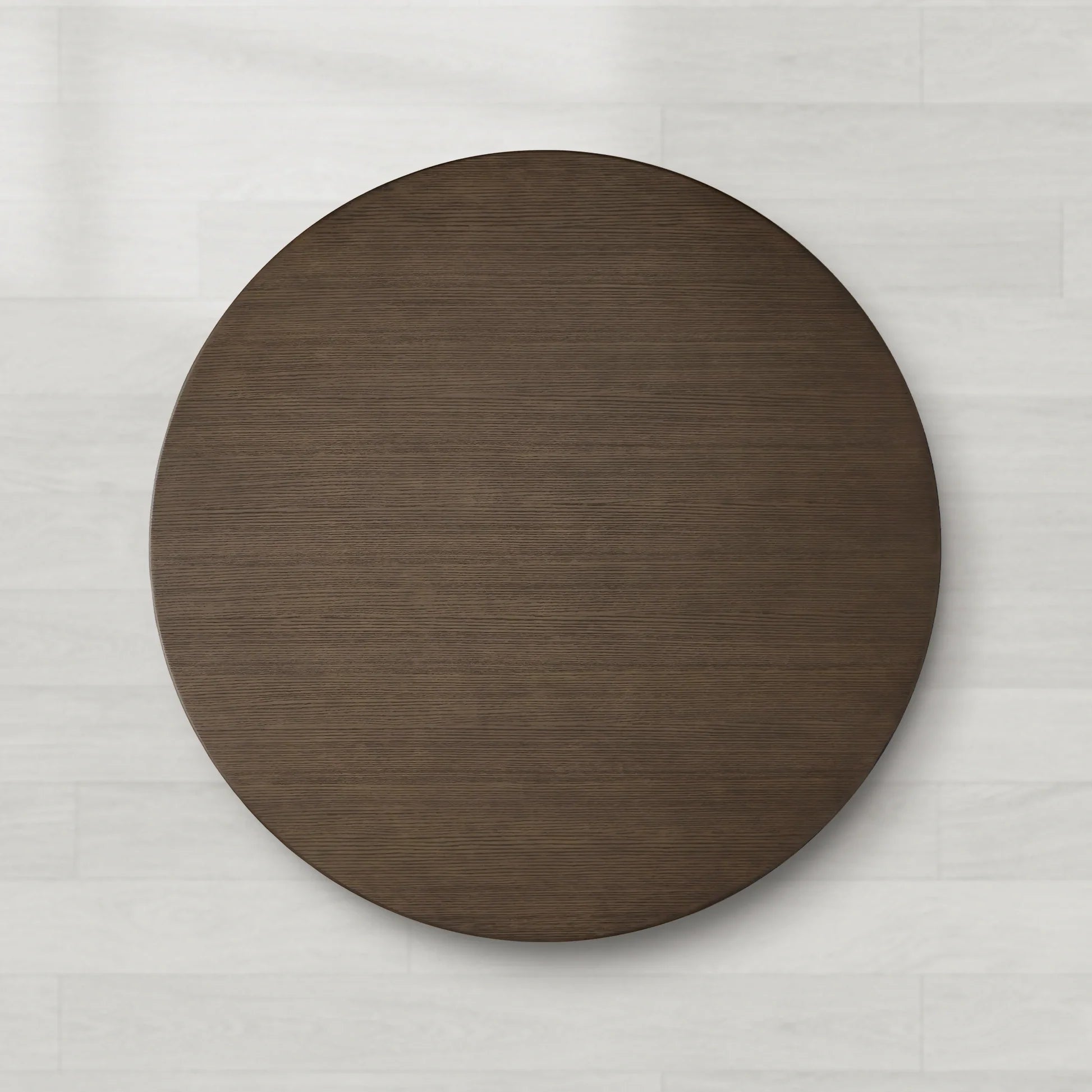Saint Germain Round Wood Dining Table with Clement Base Design