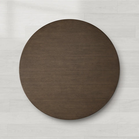 Saint Germain Round Wood Dining Table with Clement Base Design