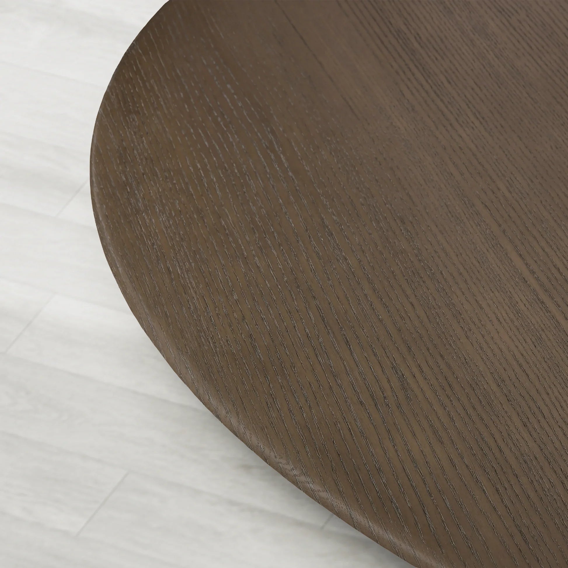 Saint Germain Round Wood Dining Table with Clement Base Design