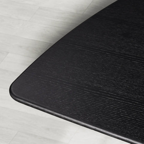 Saint Germain Rectangular Wood Dining Table with Clement Base