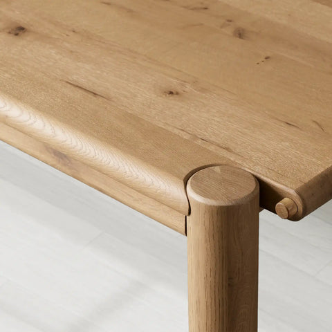 Sulina Rectangular Wood Extension Dining Table