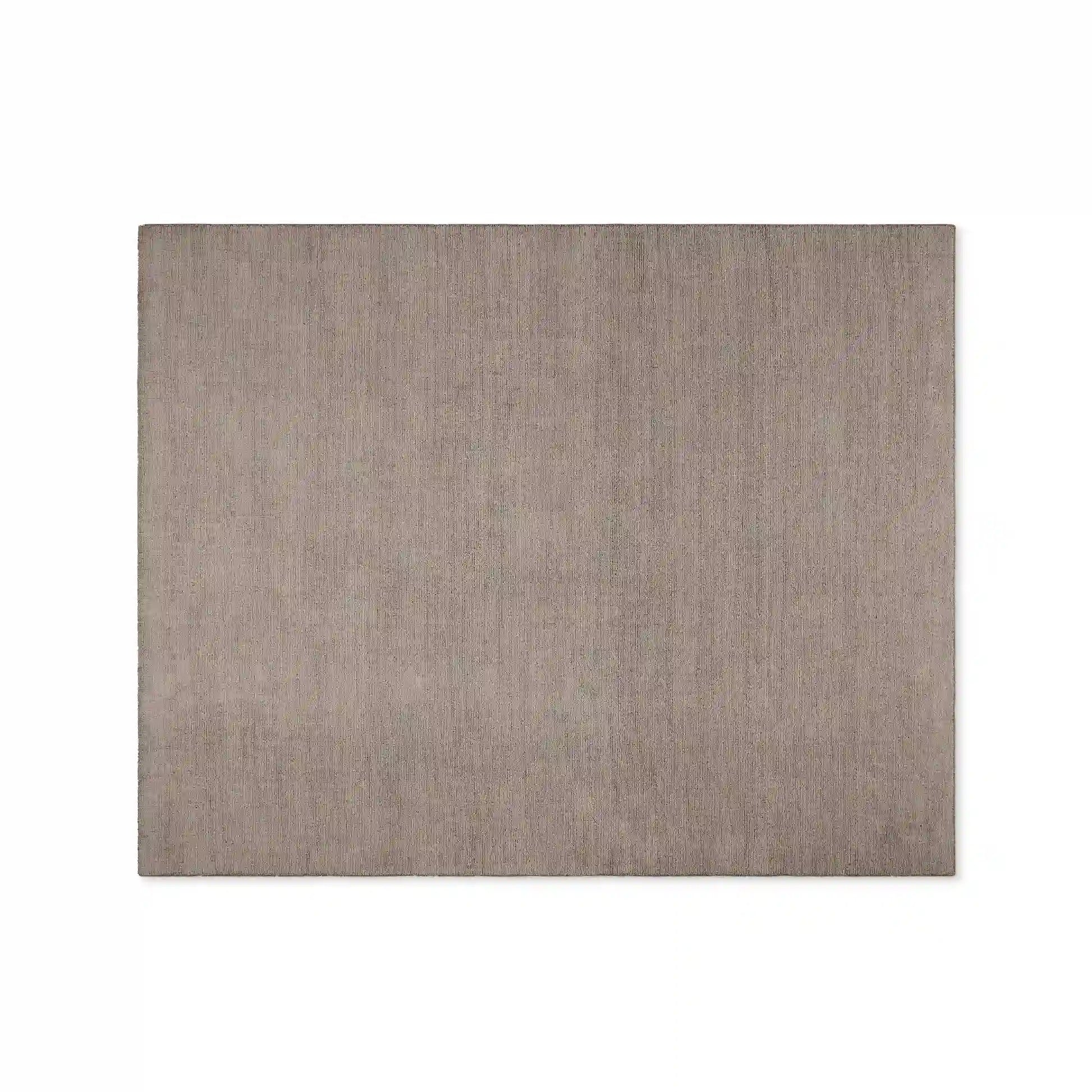 Hailen Ivory & Mocha Wool Rug
