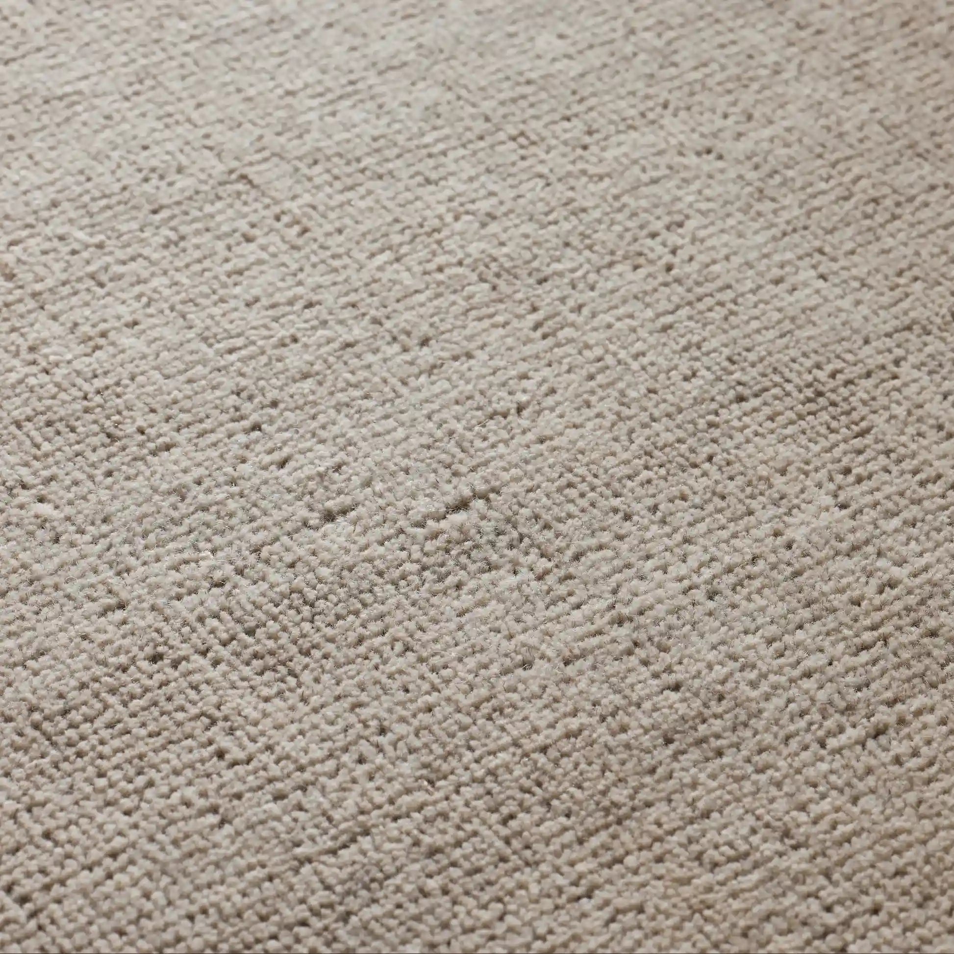 Hailen Ivory & Mocha Wool Rug