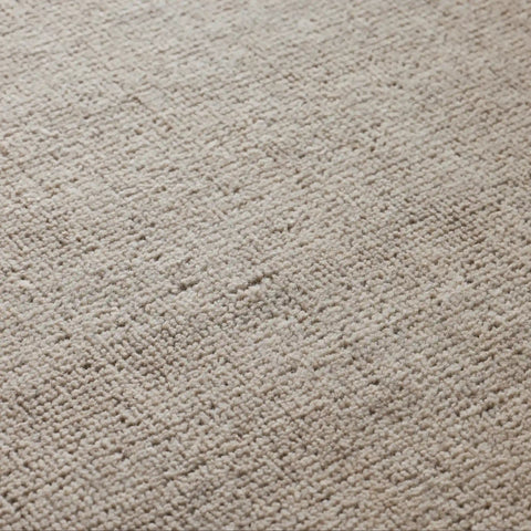 Hailen Ivory & Mocha Wool Rug