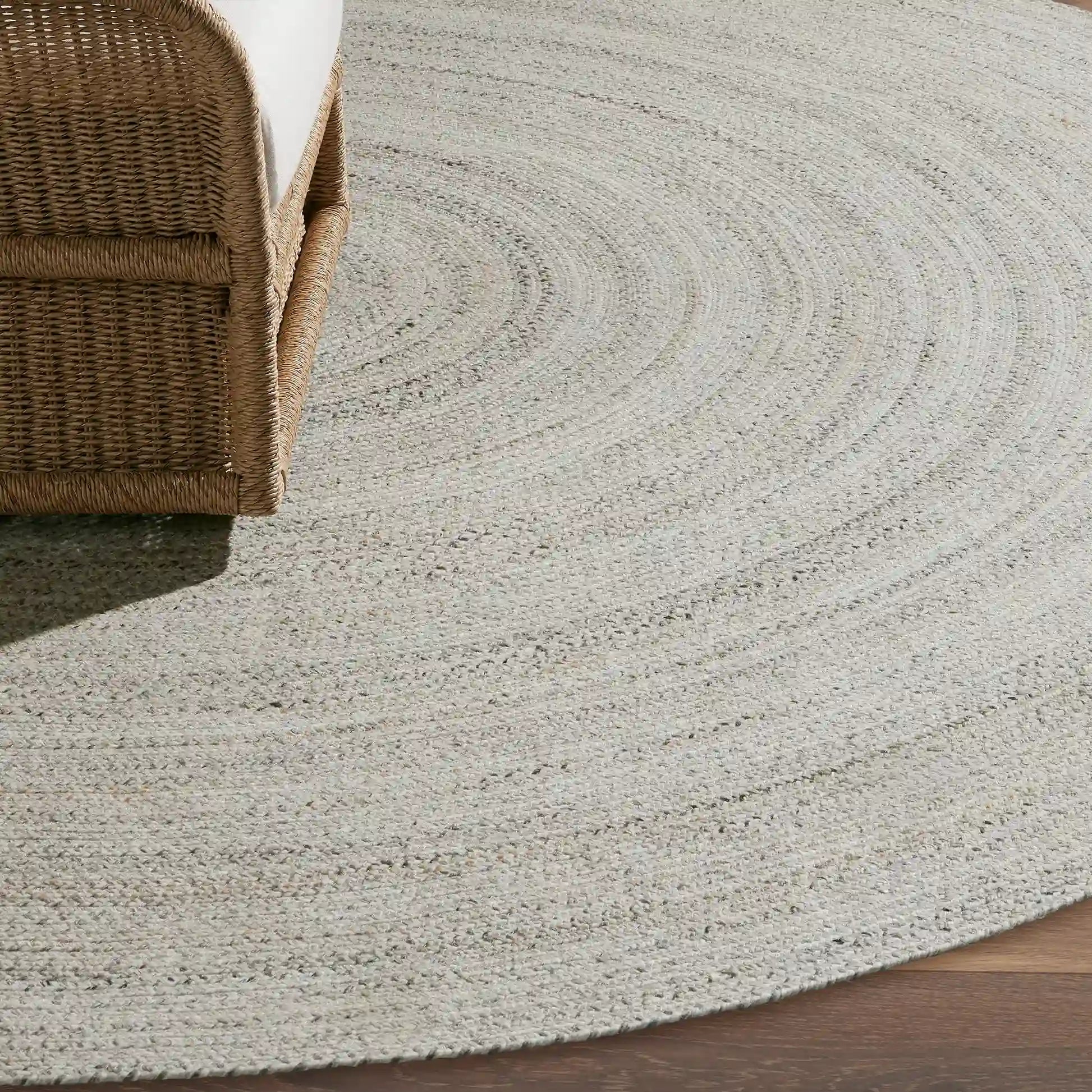 Sansa Braided Performance Round Rug