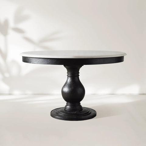 Luca Round Dining Table Handcrafted From Solid Wood