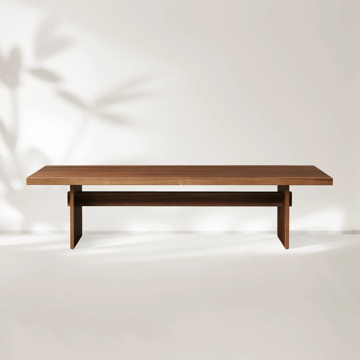 Mihaela Dining Table Handcrafted Romanian Oak With Walnut Veneer