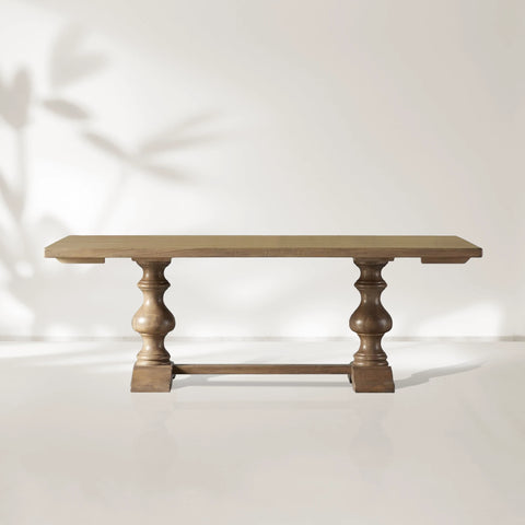Tuscany Extension Dining Table Seats 10 With Breadboard