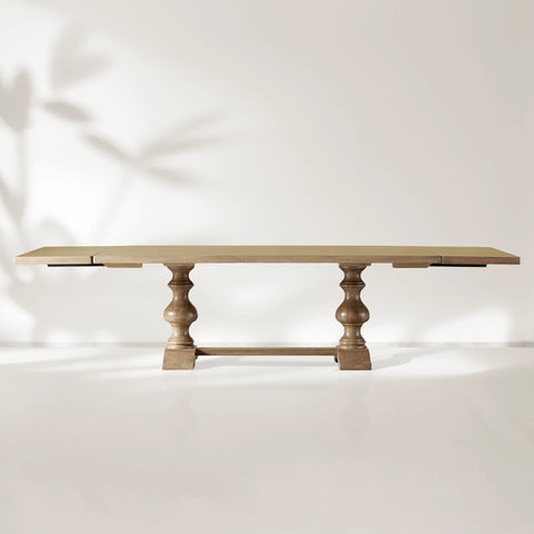 Tuscany Extension Dining Table Seats 10 With Breadboard