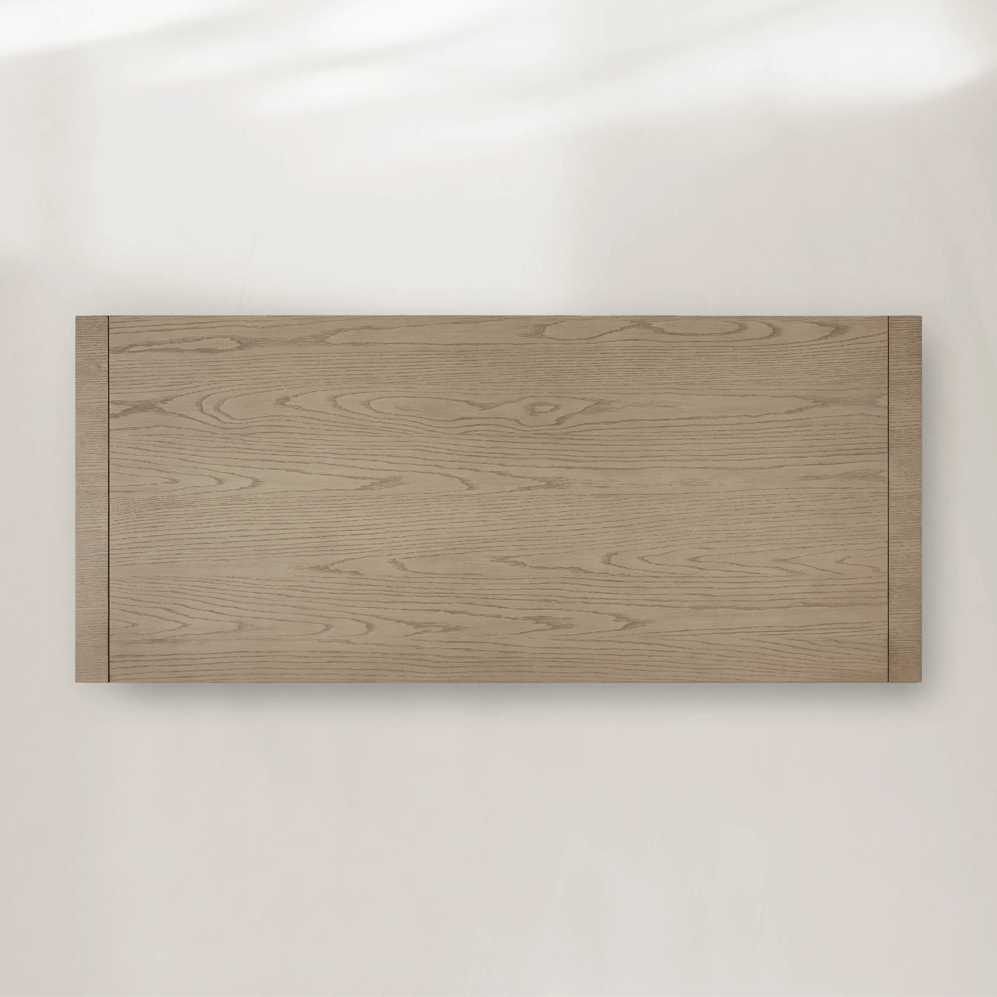 Bodhi Writing Desk Handcrafted From Solid White Oak With Brass Drawer Pulls