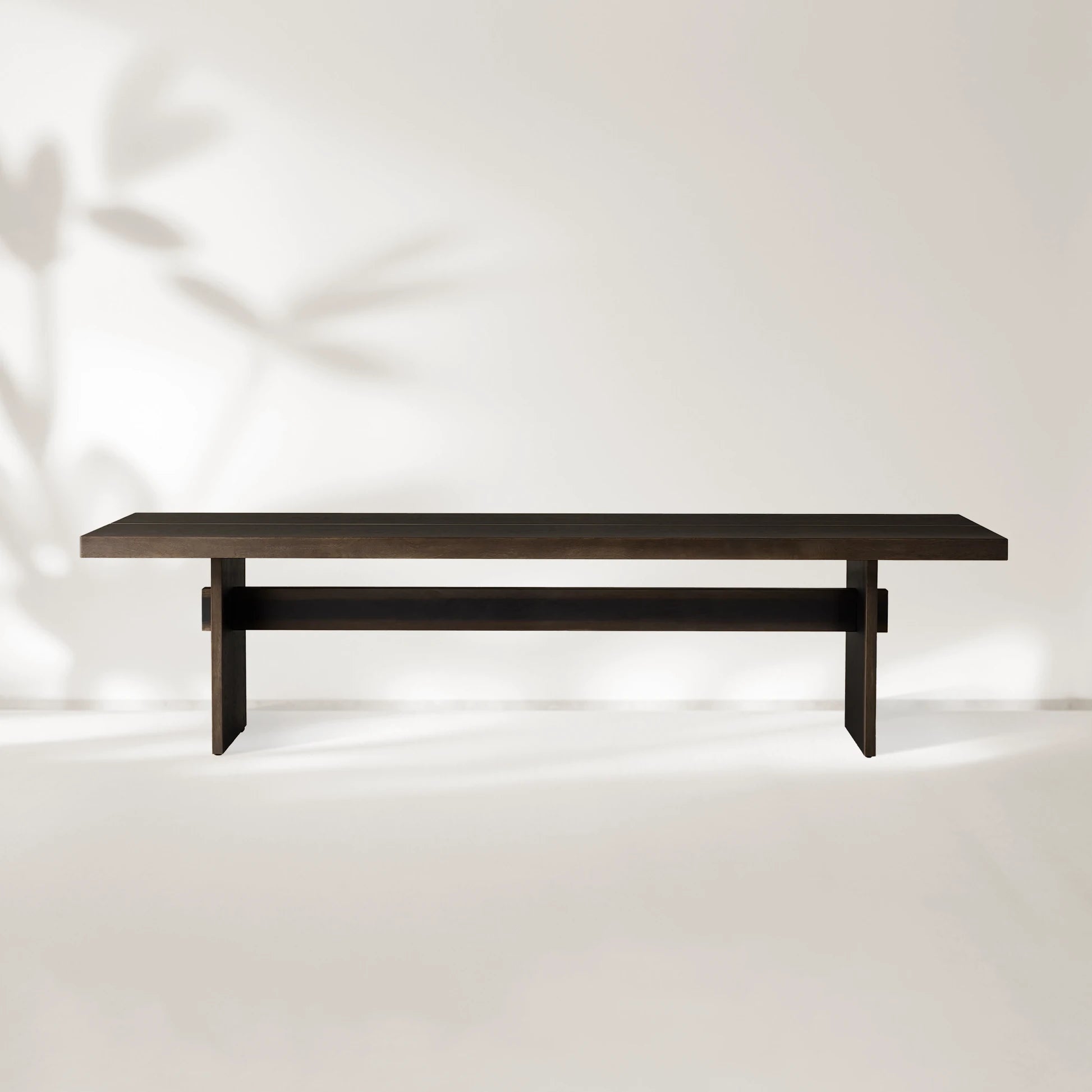 Mihaela Dining Table Handcrafted Romanian Oak With Walnut Veneer