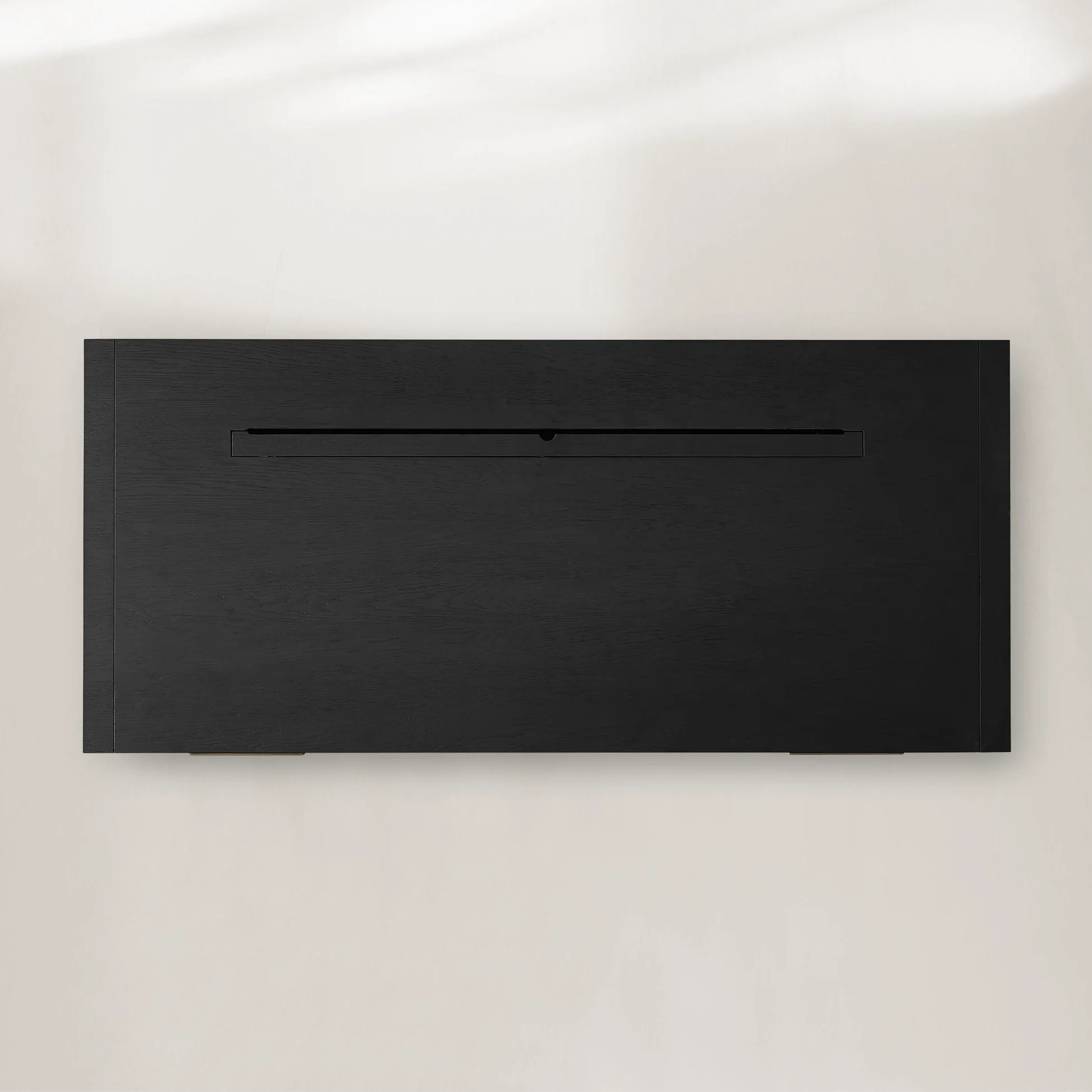 Bodhi Executive Desk Modern White Oak Office Desk With Storage Drawers