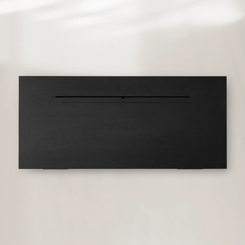 Bodhi Executive Desk Modern White Oak Office Desk With Storage Drawers