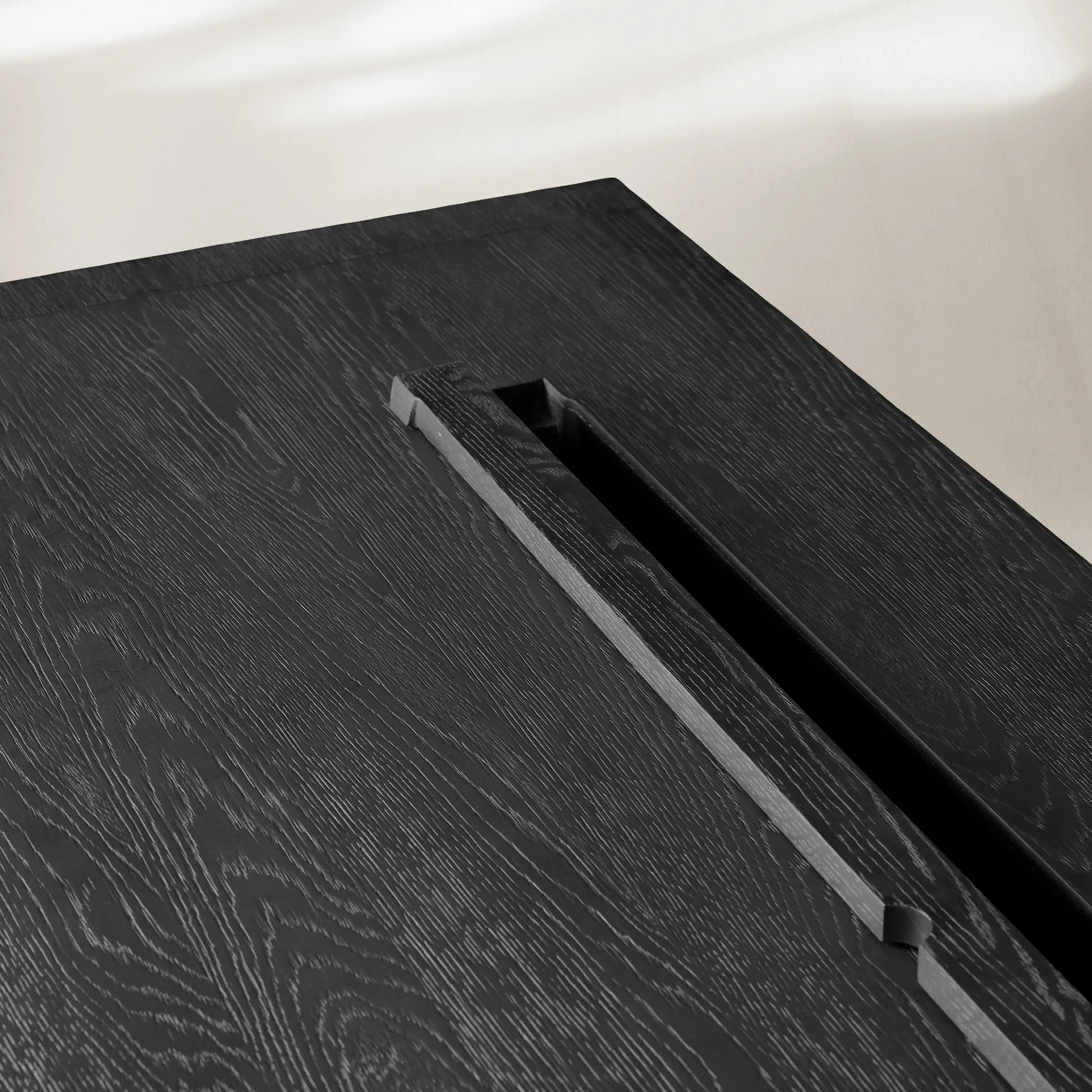 Bodhi Executive Desk Modern White Oak Office Desk With Storage Drawers