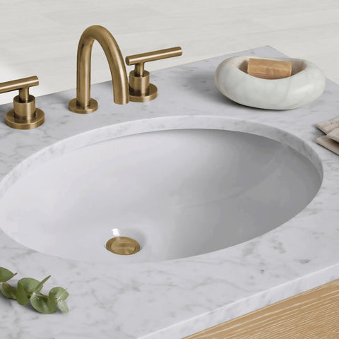 Calista Honed Stone Tops Double Vanity with Drawers