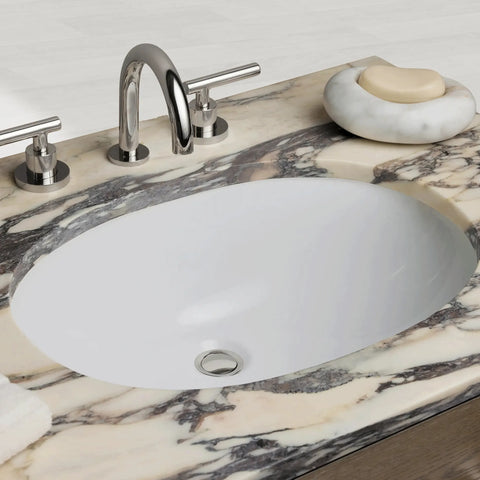 Calista Honed Stone Tops Double Vanity with Drawers