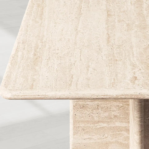 Marco Rectangular Marble Dining Table