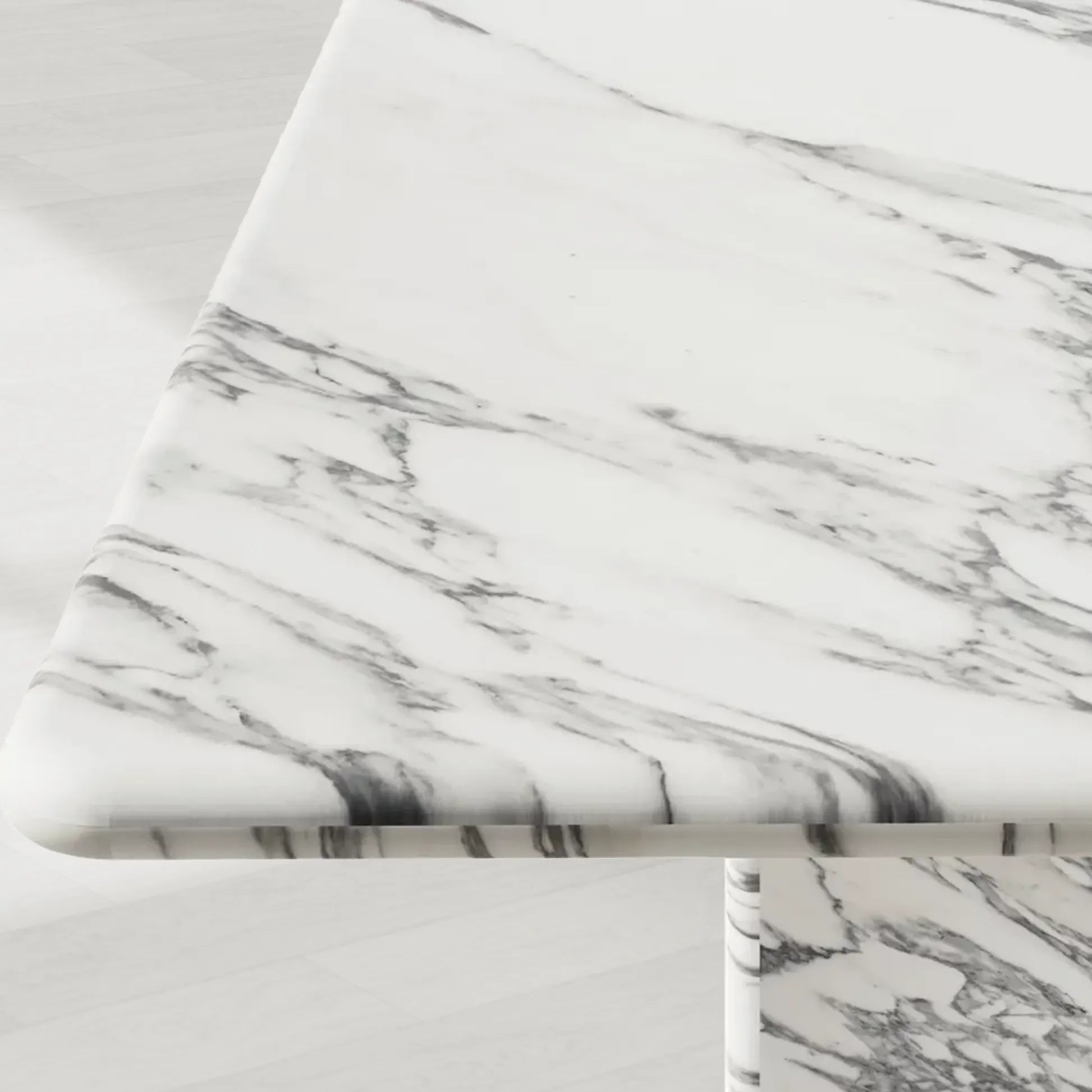 Marco Rectangular Marble Dining Table