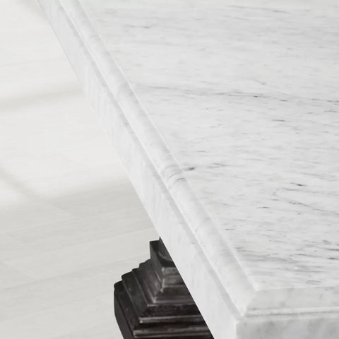 St. James Marble Rectangular Dining Table