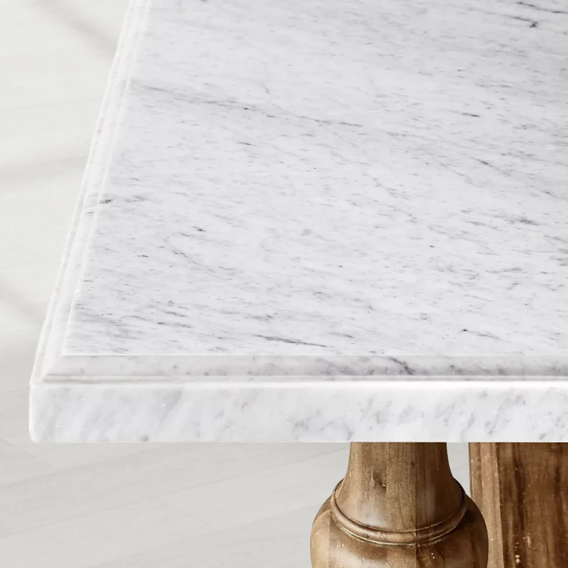 St. James Marble Rectangular Dining Table