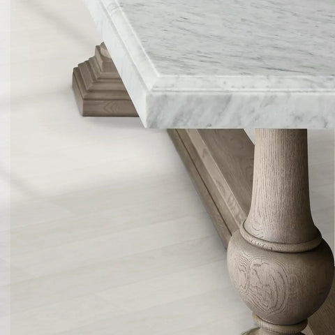 St. James Marble Rectangular Dining Table