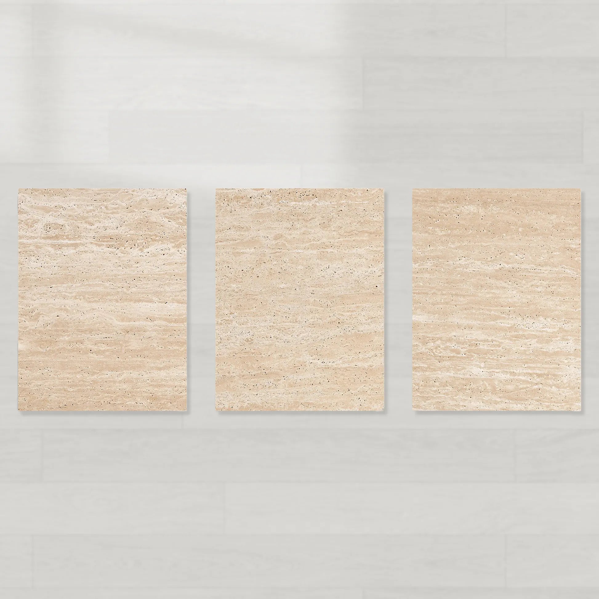 Mizu Rectangular Turkish Travertine Top Coffee Table