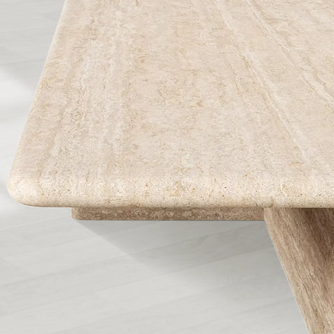 Marco Rectangular Marble Coffee Table