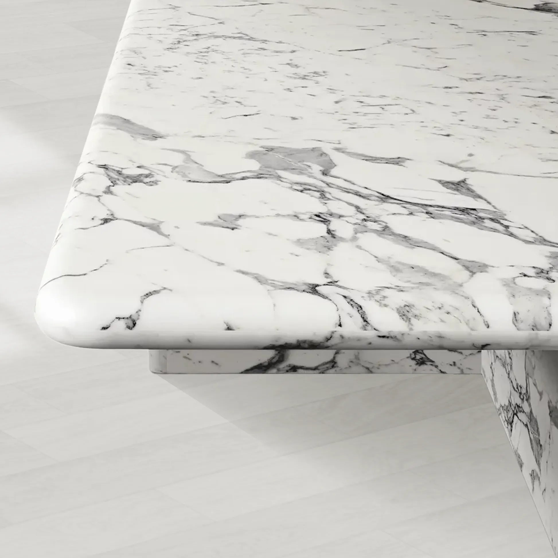 Marco Rectangular Marble Coffee Table
