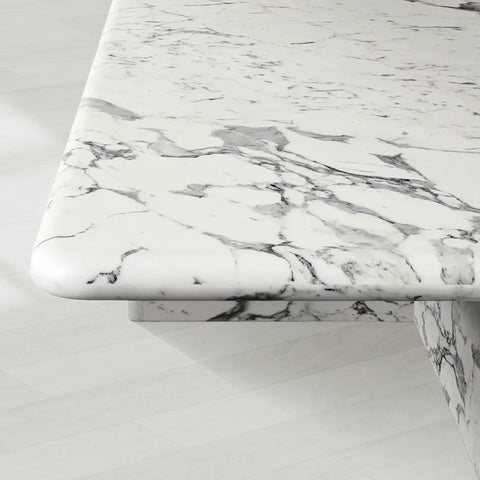 Marco Rectangular Marble Coffee Table