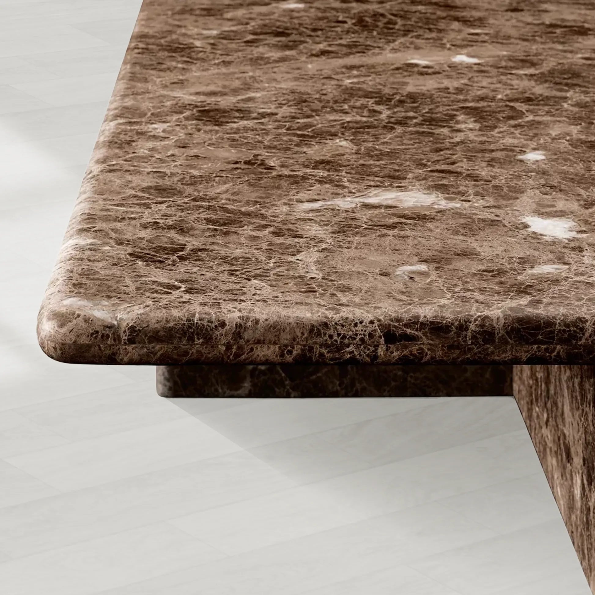 Marco Rectangular Marble Coffee Table