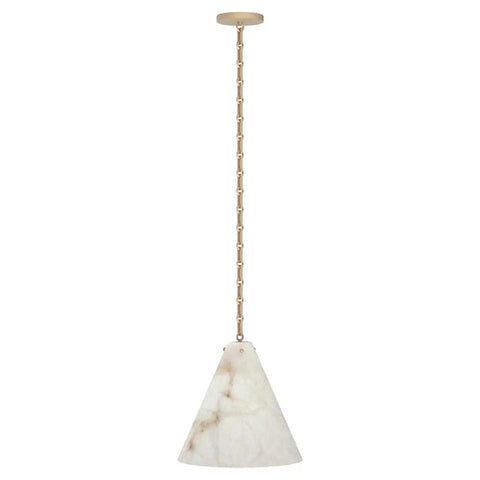 Contemporary Lucca Large Alabaster Pendant Light For Kitchen Island, Living Room