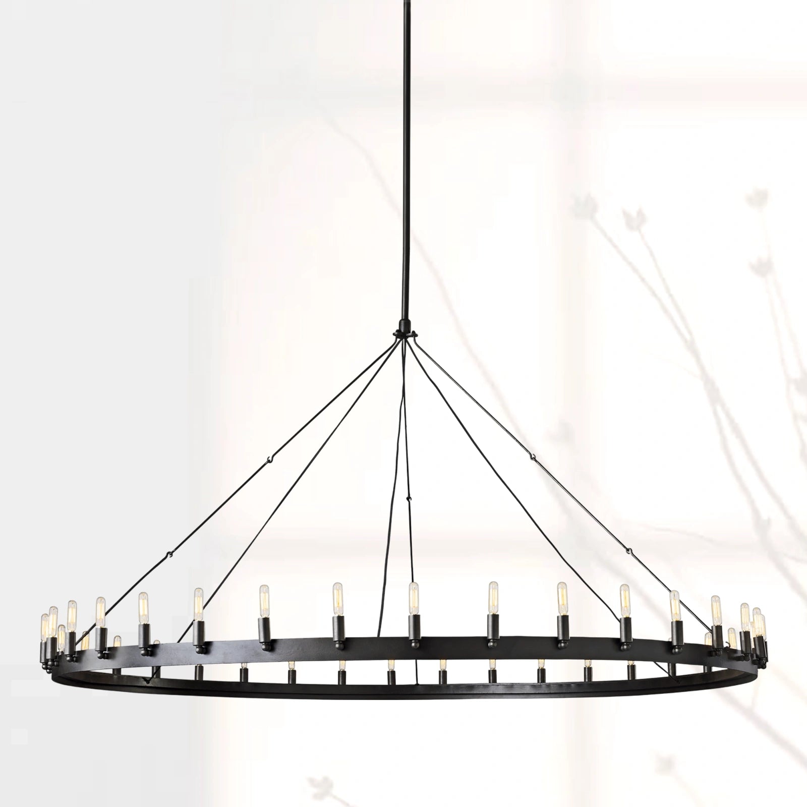 Camilio Vintage Filament Round Chandelier