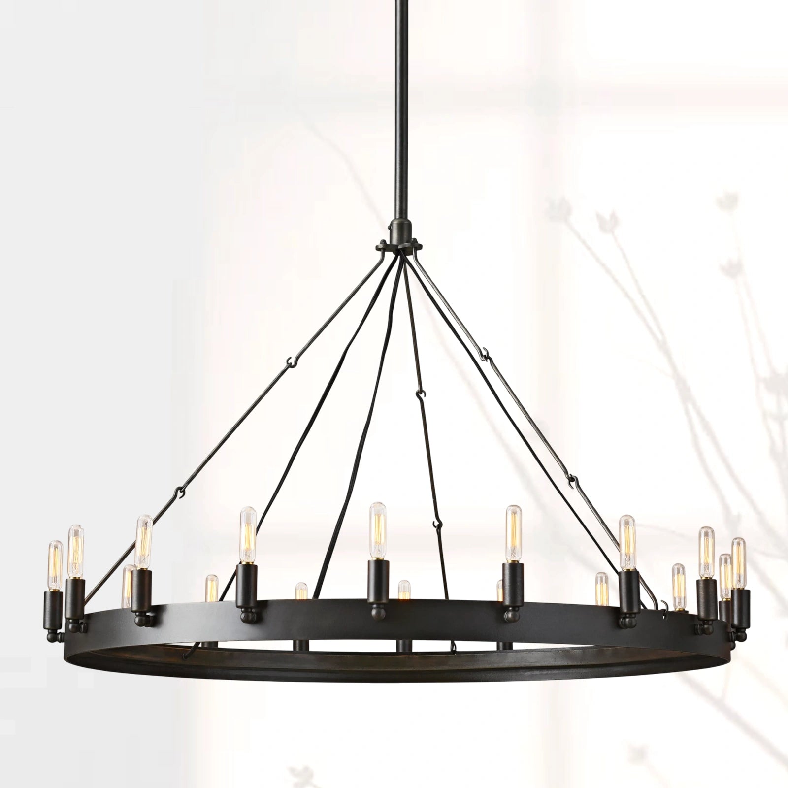 Camilio Vintage Filament Round Chandelier