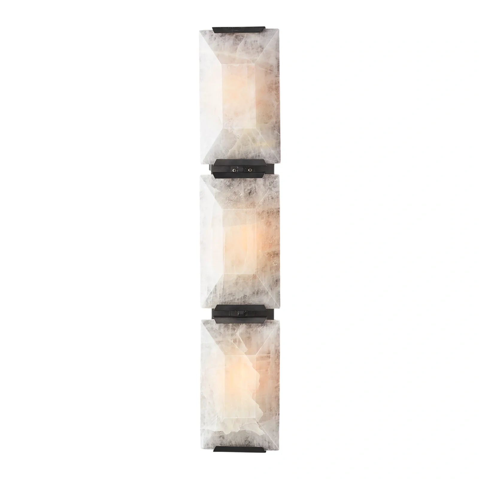 Carlow Calcite Triple Sconce