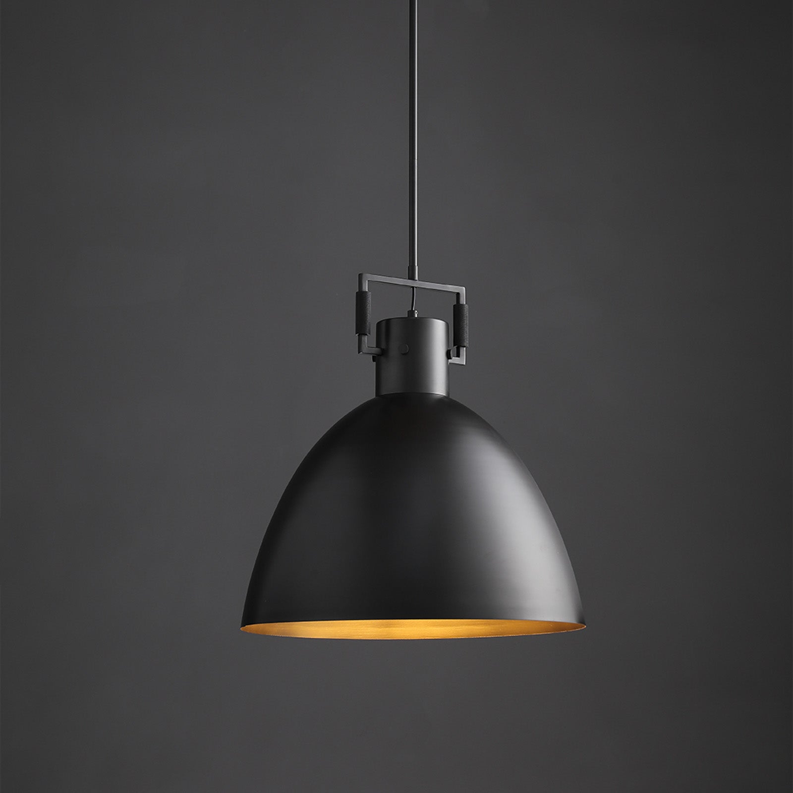 Zephyral Metal Cloche Pendant