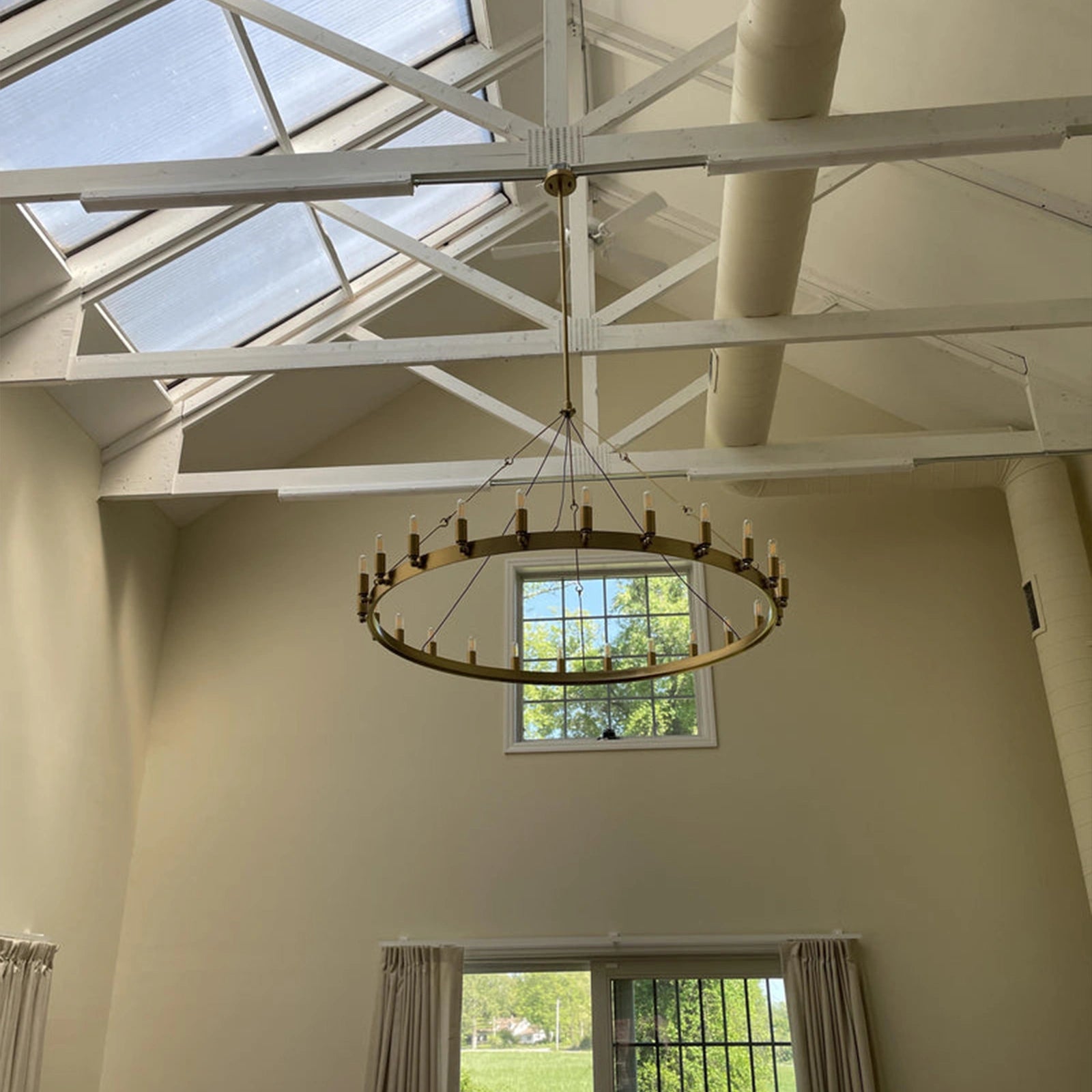 Camilio Vintage Filament Round Chandelier