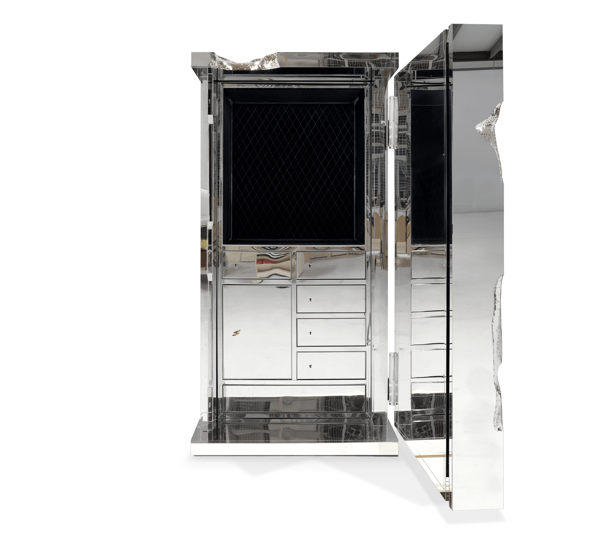 Collectible Vault Safe with Gold-Plated Finish and Secret